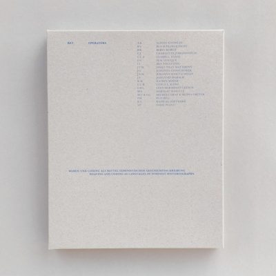 Key Operators: Weaving and coding as languages of feminist historiography